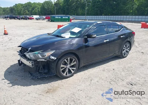 2017 Nissan Maxima 3.5 Platinum из США, поврежденный, VIN 1N4AA6AP0HC371840